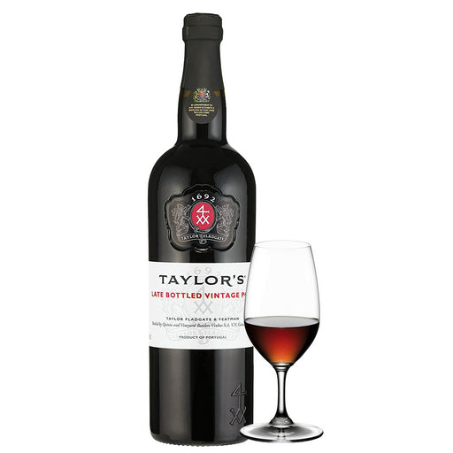 Taylors LBV Port & Branded Port Glass