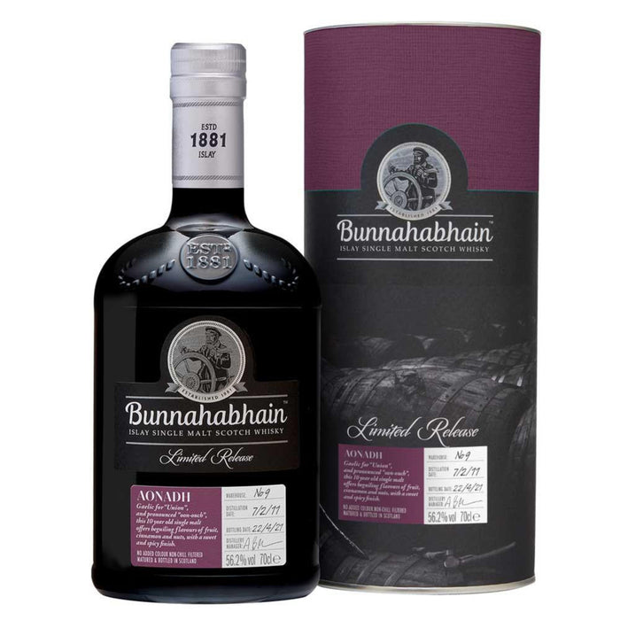 Bunnahabhain Aonadh Limited Release Whisky 2021 70cl