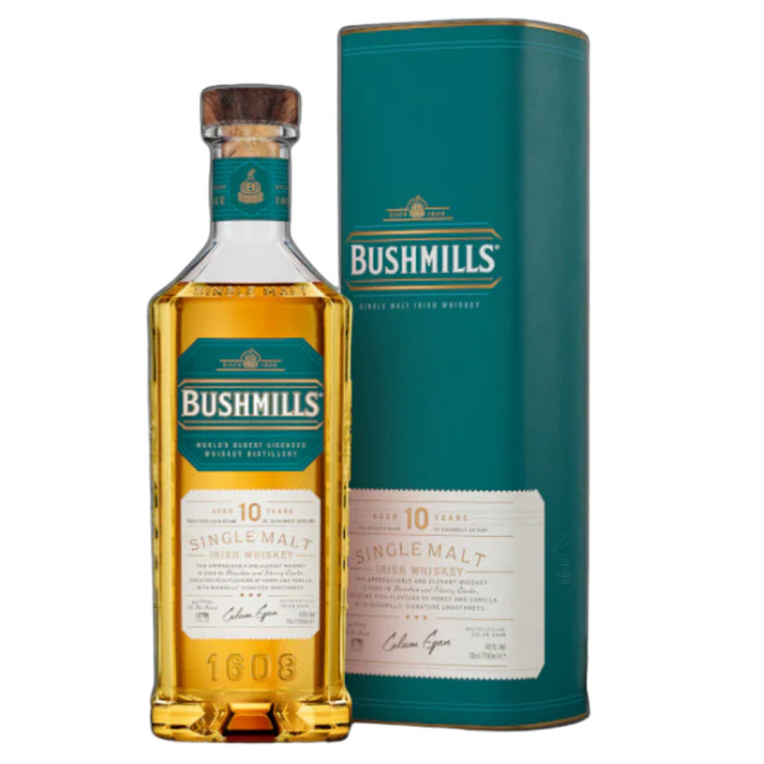 Bushmills 10 Year Old Irish Whiskey Gift Boxed