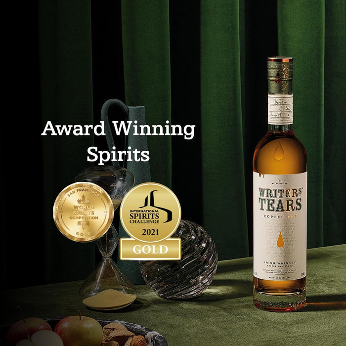 Award Winning Writers Tears Copper Pot Irish Whiskey