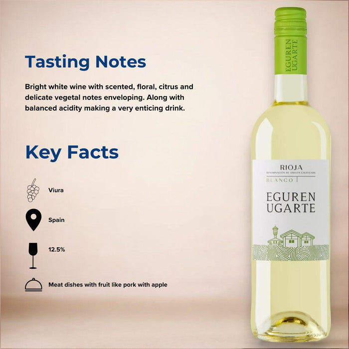 Eguren Ugarte Rioja Blanco Tasting Notes