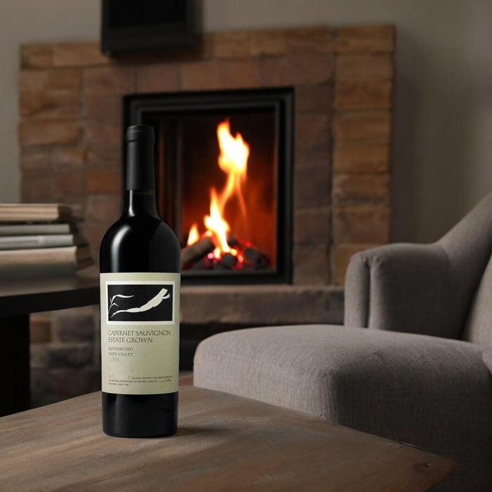 Enjoy Red Wine By The Fire