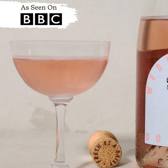 Wednesday's Domaine Alcohol Free Cuvee Rose Sparkling As Seen On The BBC
