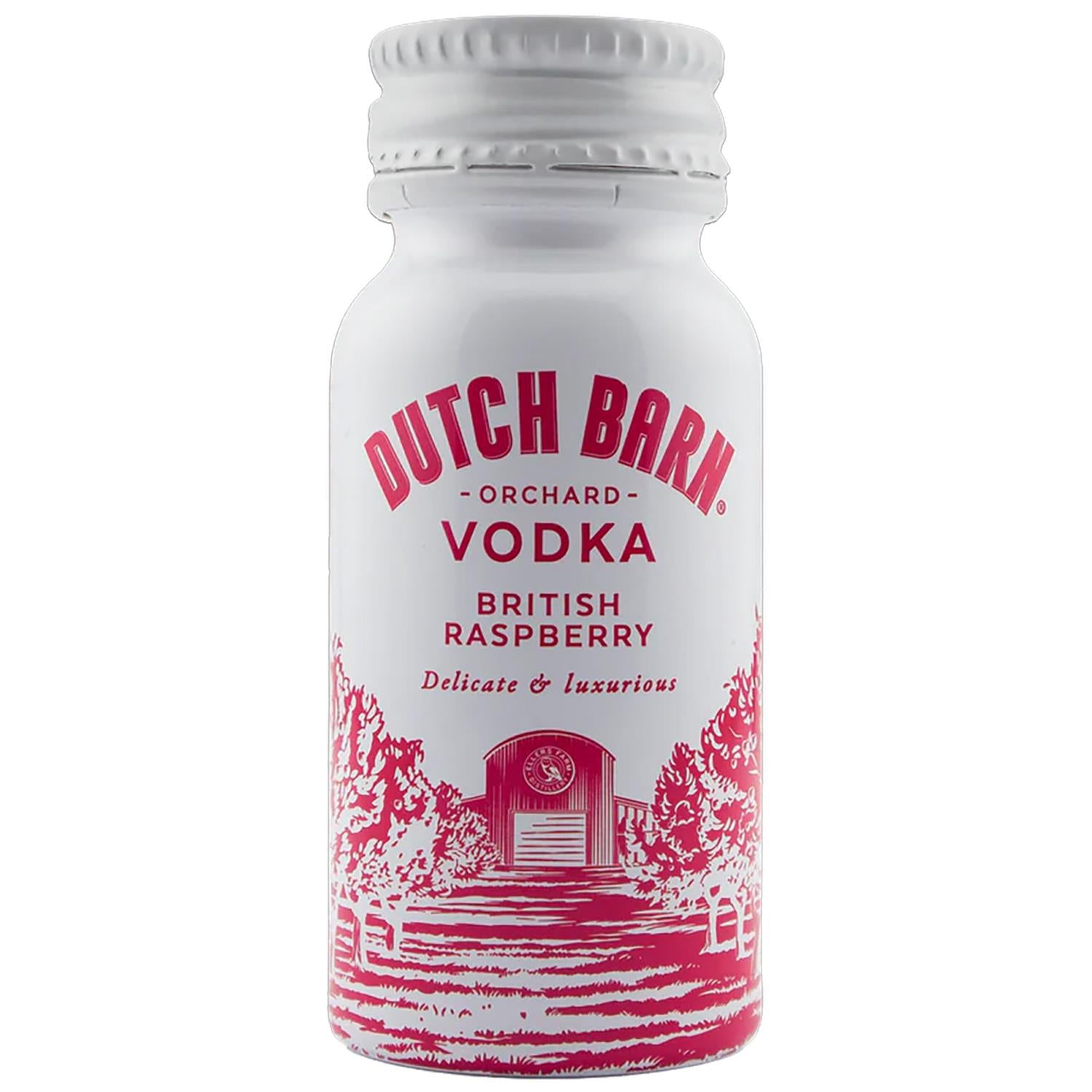Dutch Barn Vodka British Raspberry Miniature | UK Next Day Delivery