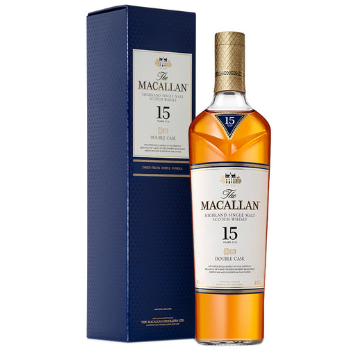 Macallan 15 Year Old Whisky Gift Boxed