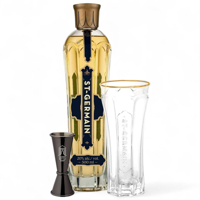St. Germain Elderflower Liqueur Glass & Jigger Gift Set