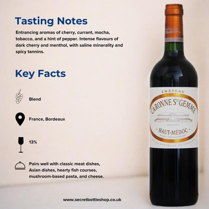 Chateau Caronne Ste Gemme Haut-Medoc Tasting Notes