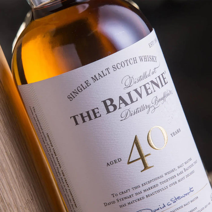 Balvenie Forty Label