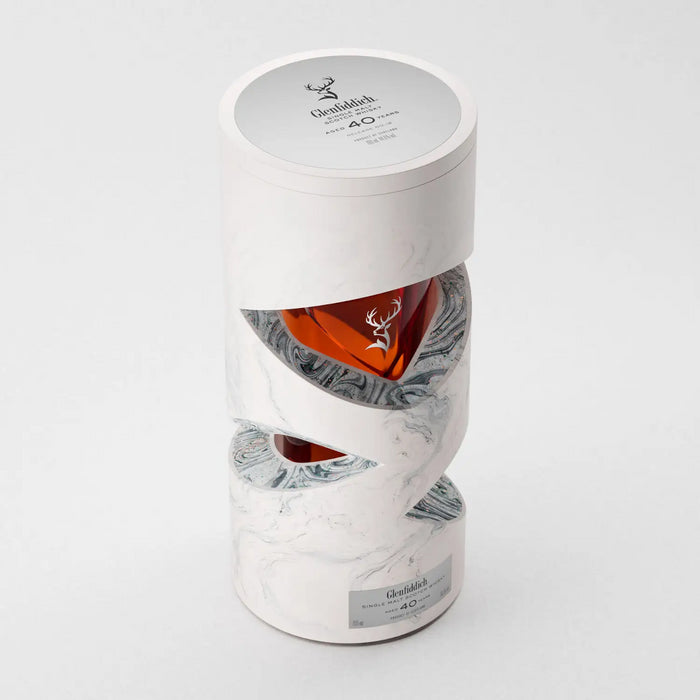 Glenfiddich 40 Year Old Cumulative Time Re-Imagined Of Time Gift Boxed