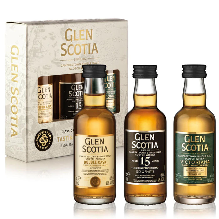 Glen Scotia Single Malt Scotch Whisky Gift Pack