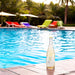 Enjoy Sparkling Wine By The Pool