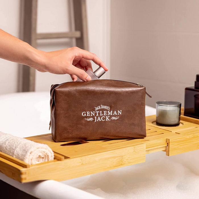 Jack Daniels Gentleman Jack Whiskey With Branded Wash Bag 70cl