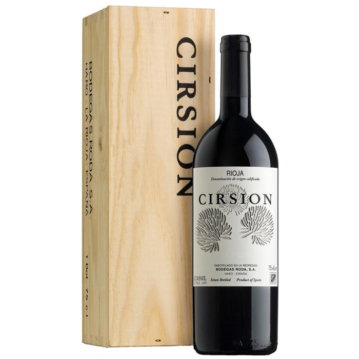 Bodegas Roda Cirsion Rioja In Wooden Box 2019 75cl