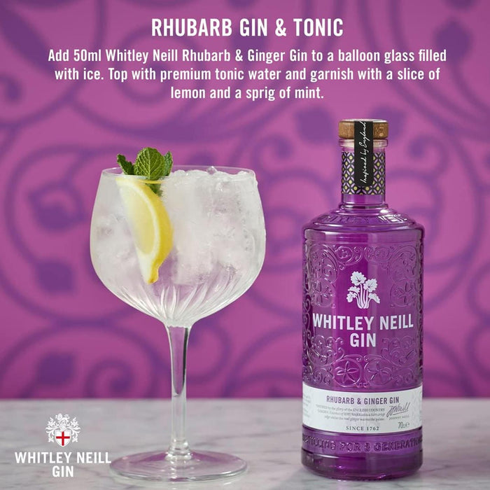 Whitley Neill Rhubarb and Ginger Gin
