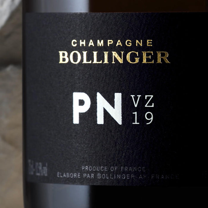 Bollinger PN VZ19 Champagne Label