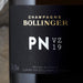 Bollinger PN VZ19 Champagne Label