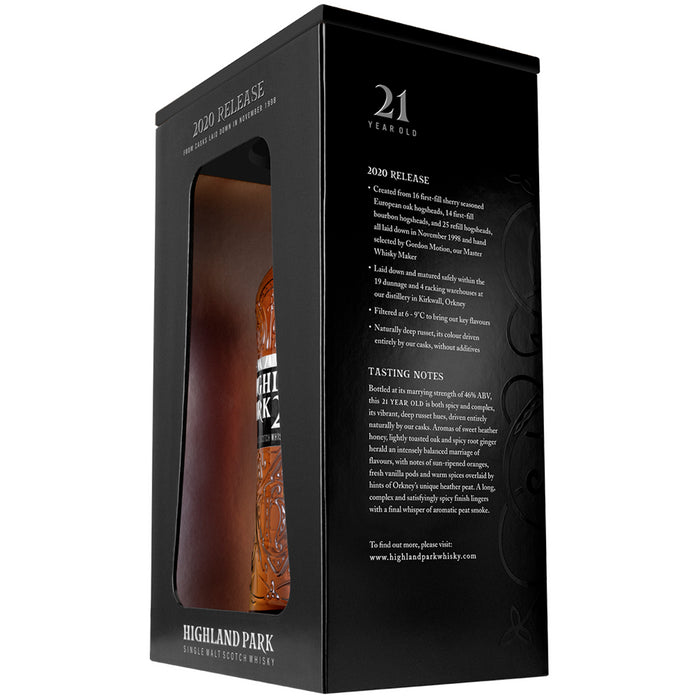Highland Park 21 Year Old Whisky 2020 Release 70cl