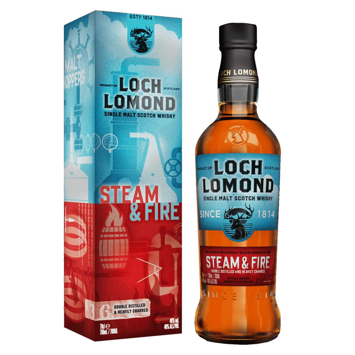 Loch Lomond Steam & Fire Whisky 70cl