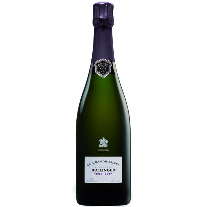 Bollinger La Grande Annee Rose Champagne 2007 75cl