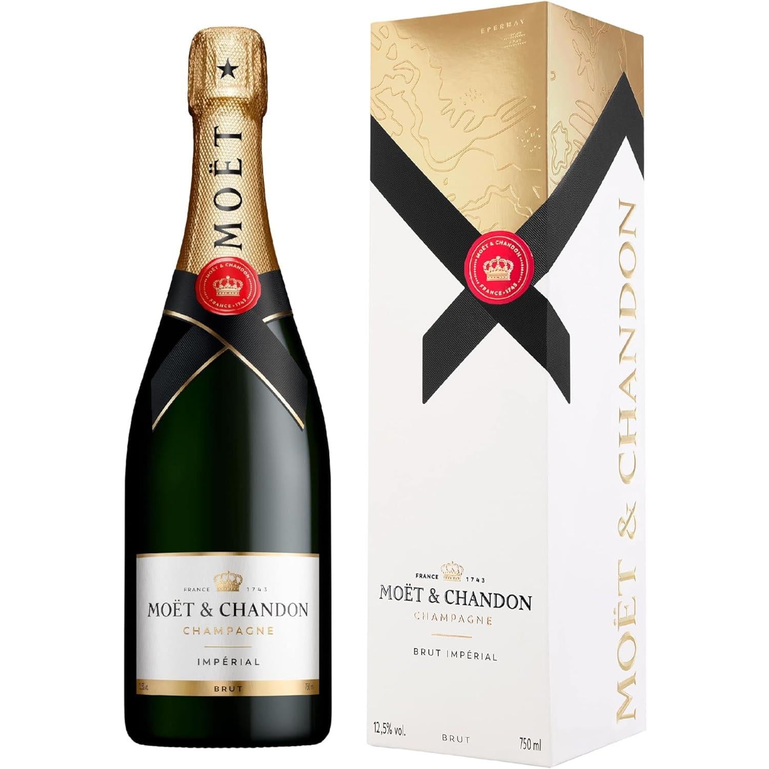 MOET&CHANDON MOET IMPERIAL （箱/袋付き)750ml Moet & Chandon Brut Imperial NV Champagne Gift Boxed | Next Day