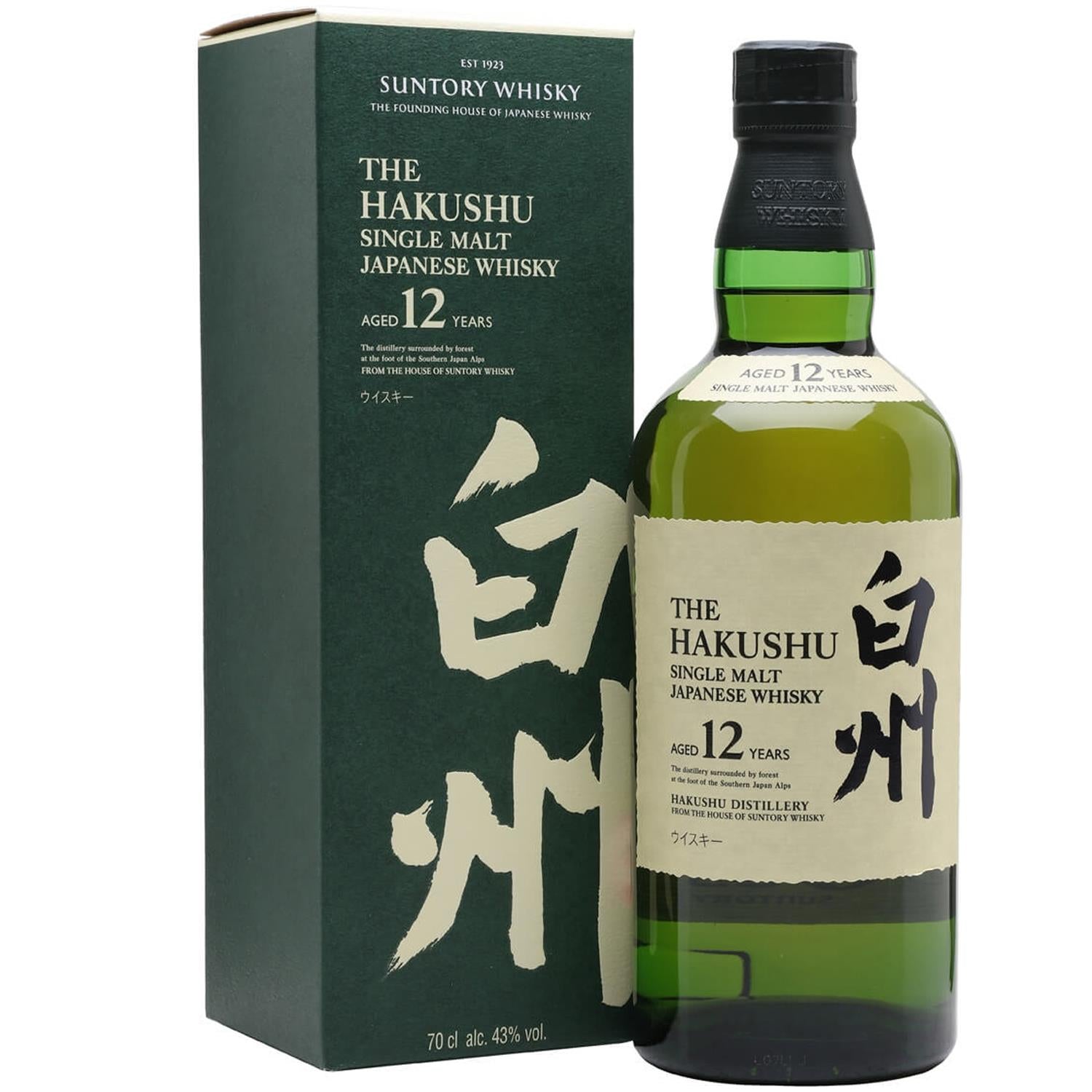 Suntory Hakushu 12 Year Old Whisky | Next Day Delivery