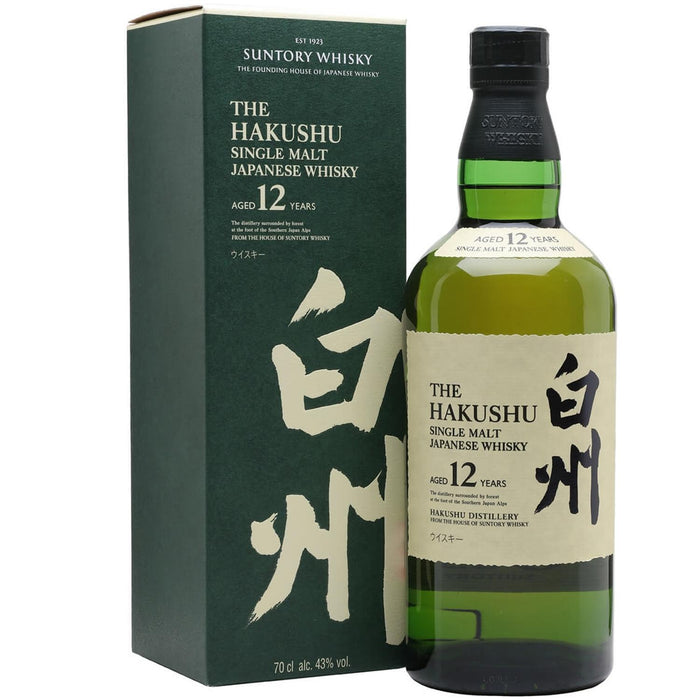 Suntory Hakushu 12 Year Old Whisky Gift Boxed