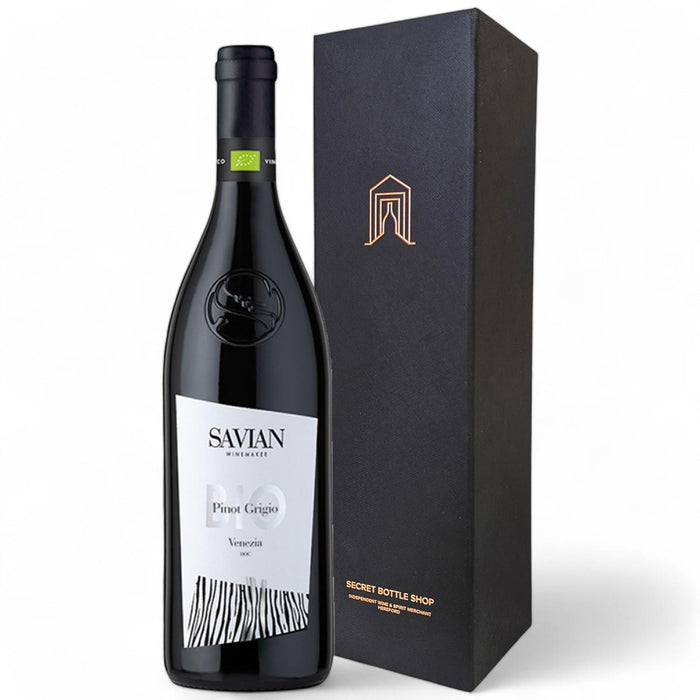 Savian Organic Pinot Grigio Gift Boxed 75cl