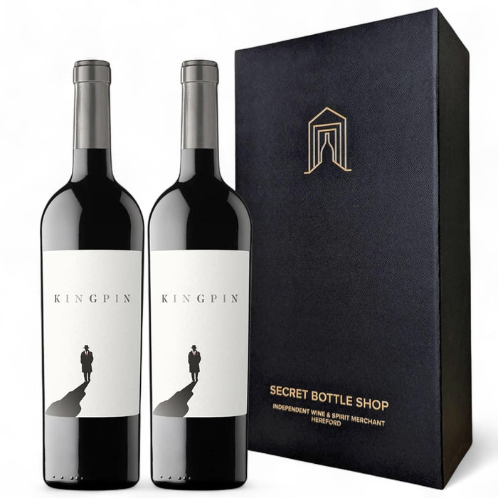 Kingpin Tempranillo Shiraz Cabernet Duo Gift Boxed