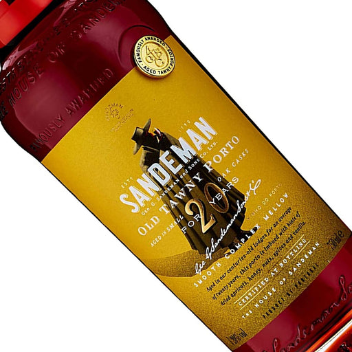 Sandeman 20 Year Old Tawny Port Label