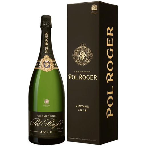 Pol Roger Brut Vintage 2018 Champagne Magnum Gift Boxed