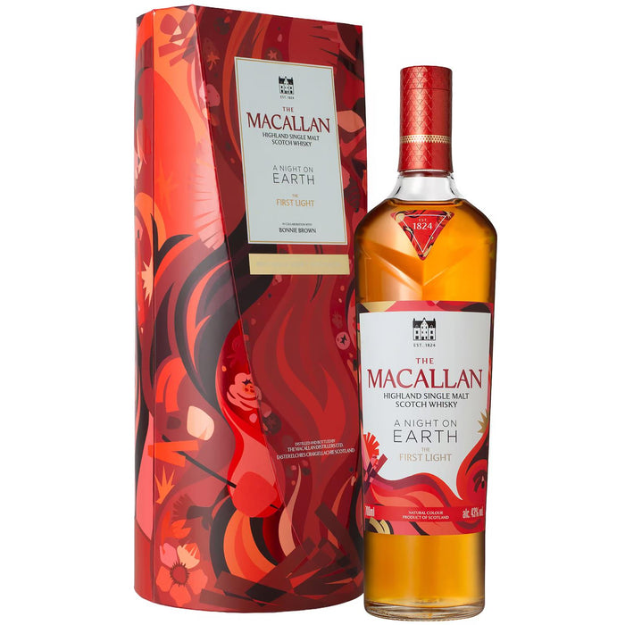 Macallan Night On Earth The First Light 2025 Release Whisky Gift Boxed