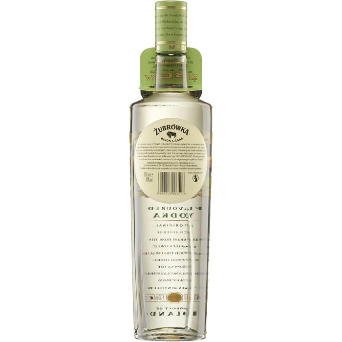 Zubrówka Bison Grass Vodka, Poland, 37.5% Vol | Tanners Wines Ltd