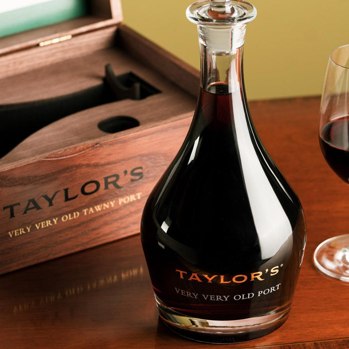 Taylors Very Very Old Tawny Port In Luxury Decanter 75cl