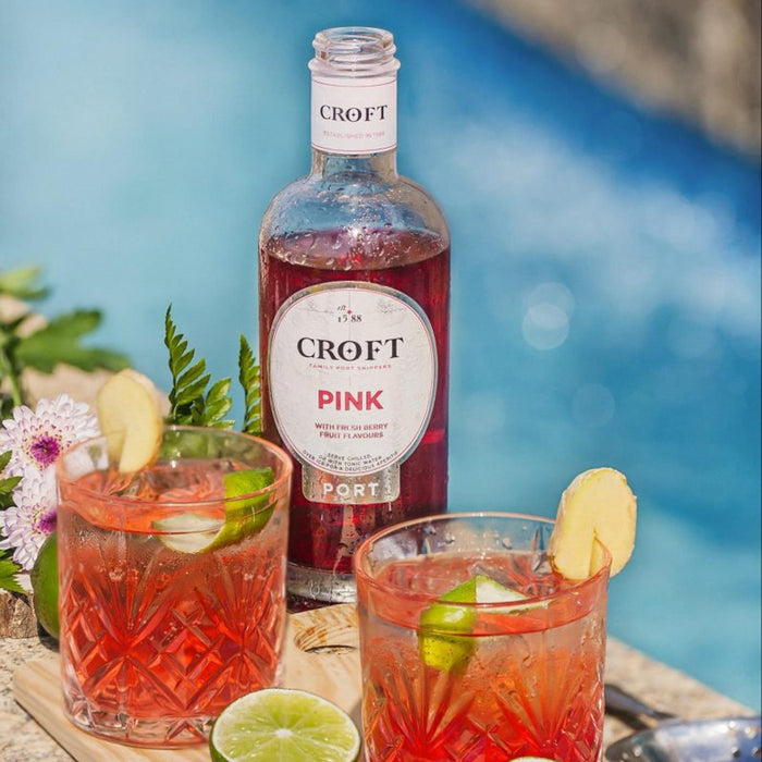 Croft Pink Port Cocktails