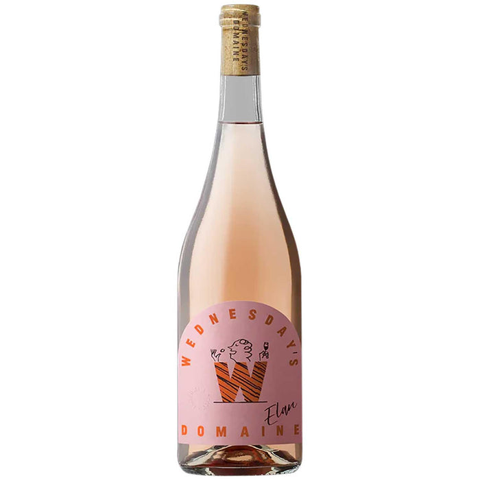 Wednesday's Domaine Elan Rose Alcohol Free Wine