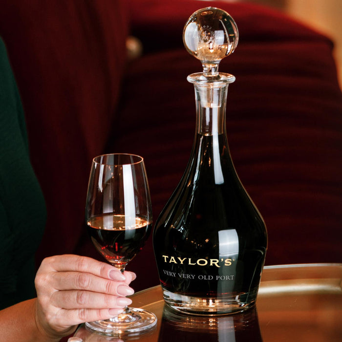 Taylors Very Very Old Tawny Port In Luxury Decanter 75cl