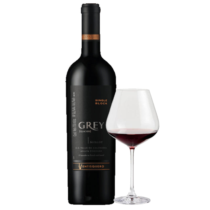 Ventisquero Grey Single Block Merlot 2019 75cl 