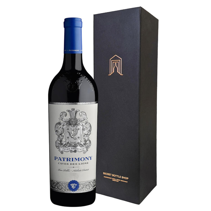 Patrimony Cave De Lions 2019 Gift Boxed 75cl