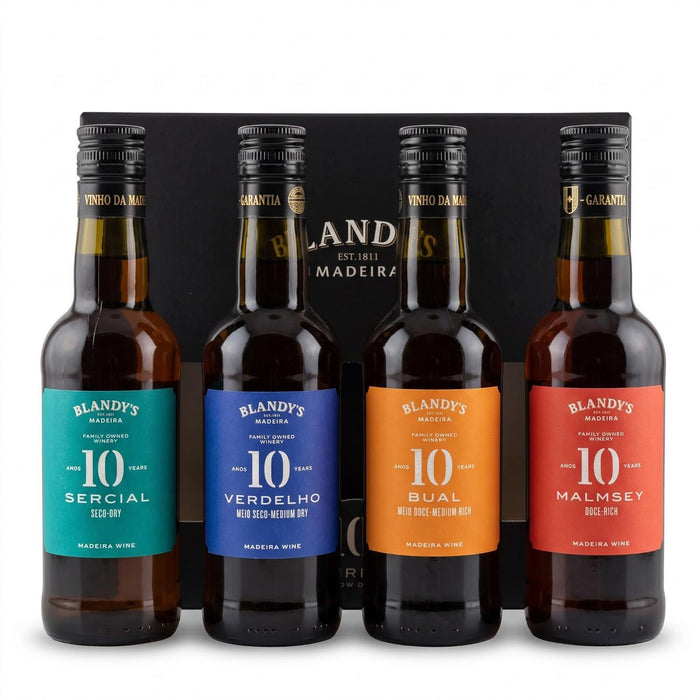 Blandy's 10 Year Old Madeira Tasting Pack 4x20cl