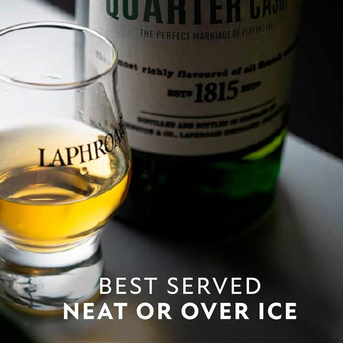Laphroaig Quarter Cask Single Malt Whisky With Ice