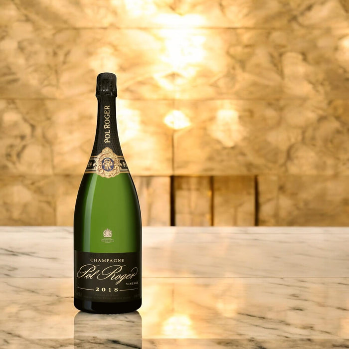 Large Format Pol Roger Brut Vintage 2018 On Table