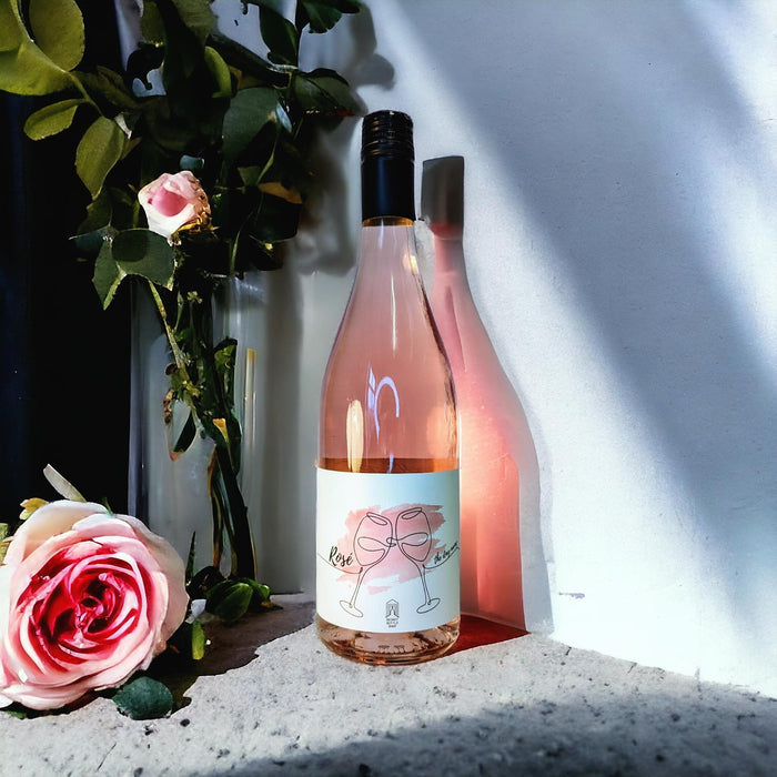 Valentines Rose Wine