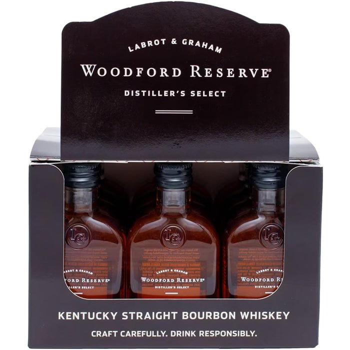 Woodford Reserve Bourbon Miniature Case Of 12 x 5cl