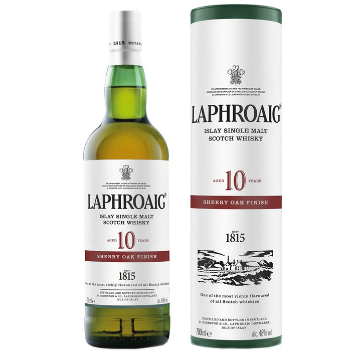 Laphroaig 10 Year Old Sherry Oak Finish Whisky 70cl