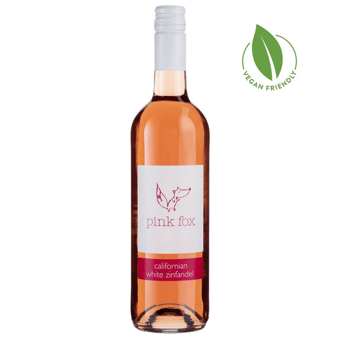 Pink Fox White Zinfandel Rose Mini Case of 24x187ml