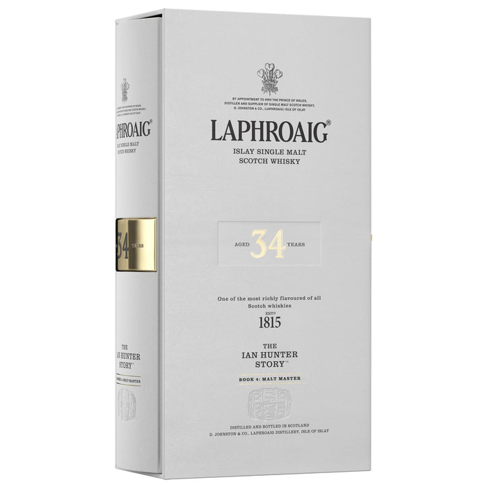 Laphroaig 34 Year Old Ian Hunter Book 4 Whisky 70cl