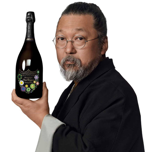 Japanese Artist Takashi Murakami With Dom Perignon Champagne