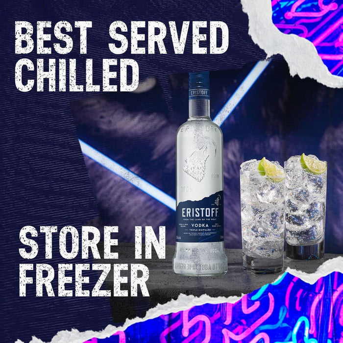 Eristoff Vodka Infographic