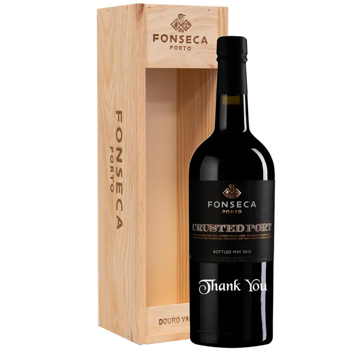 Fonseca Crusted Port Thank You Engraved 75cl