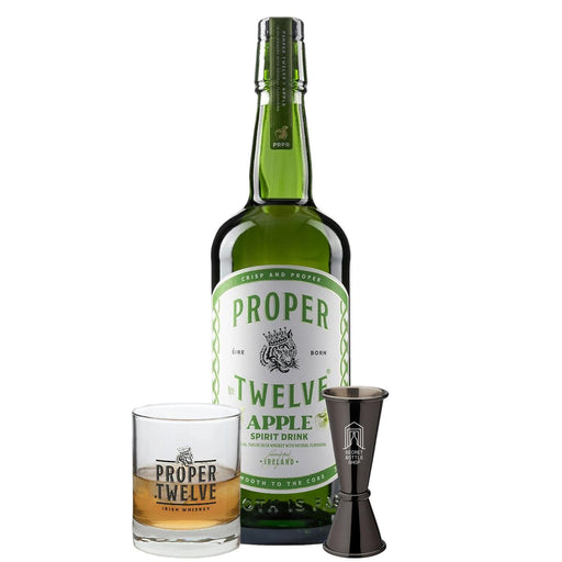 Proper No. 12 Apple Whiskey Glass & Jigger Set 70cl